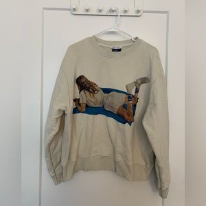 Zara beige sweatshirt Size L